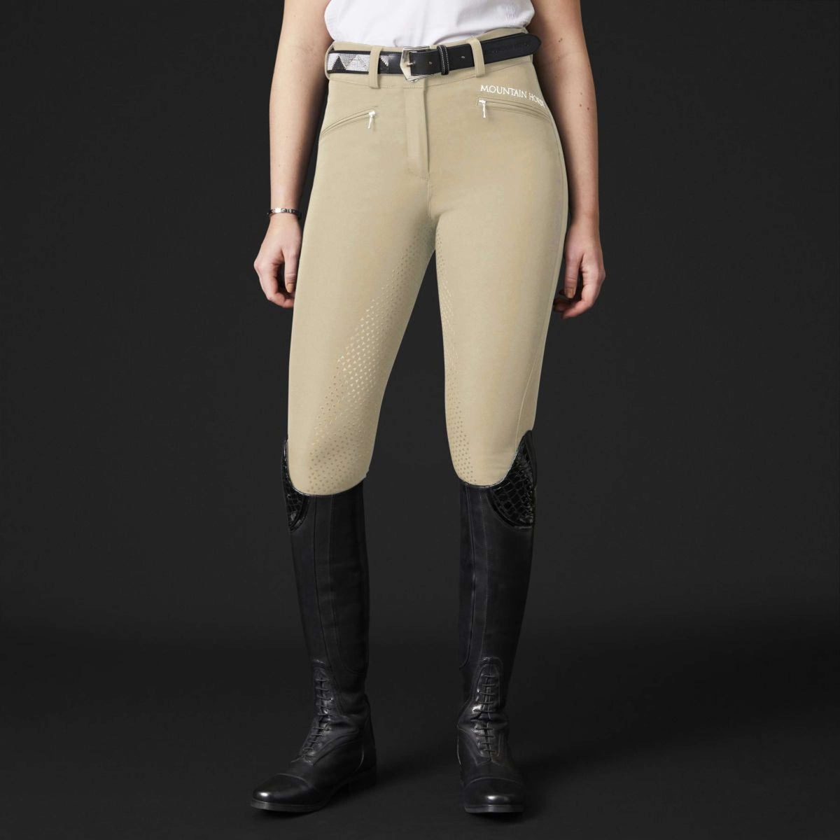 Mountain Horse Pantaloni da Equitazione Diana Sand