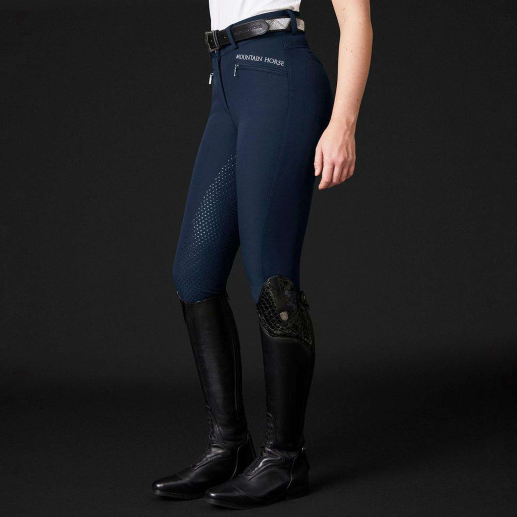 Mountain Horse Pantaloni da Equitazione Diana Navy