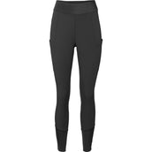 Mountain Horse Leggings da Equitazione Megan Knee Grip Nero