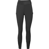 Mountain Horse Leggings da Equitazione Megan Knee Grip Nero
