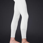 Mountain Horse Pantaloni da Equitazione Robin Knee Grip Bianco