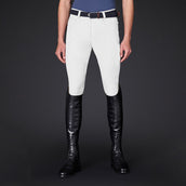 Mountain Horse Pantaloni da Equitazione Robin Knee Grip Bianco