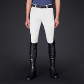 Mountain Horse Pantaloni da Equitazione Robin Knee Grip Bianco
