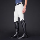 Mountain Horse Pantaloni da Equitazione Robin Knee Grip Bianco