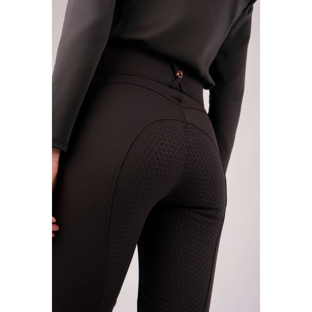 Montar Calzoni Molly Rosegold Highwaist FullGrip Nero