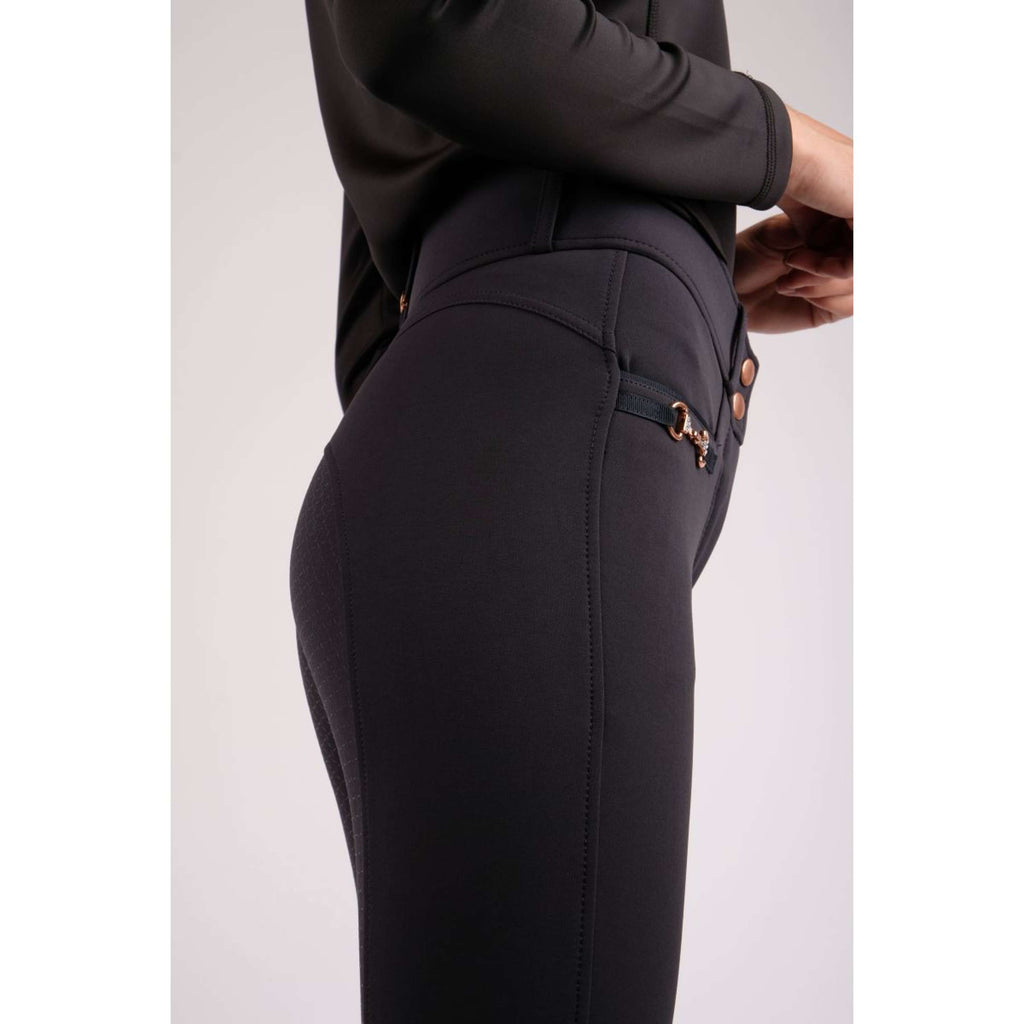 Montar Calzoni Molly Rosegold Highwaist FullGrip Navy