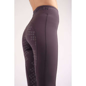 Montar Leggings da Equitazione Selena Pull On FullGrip Grigio