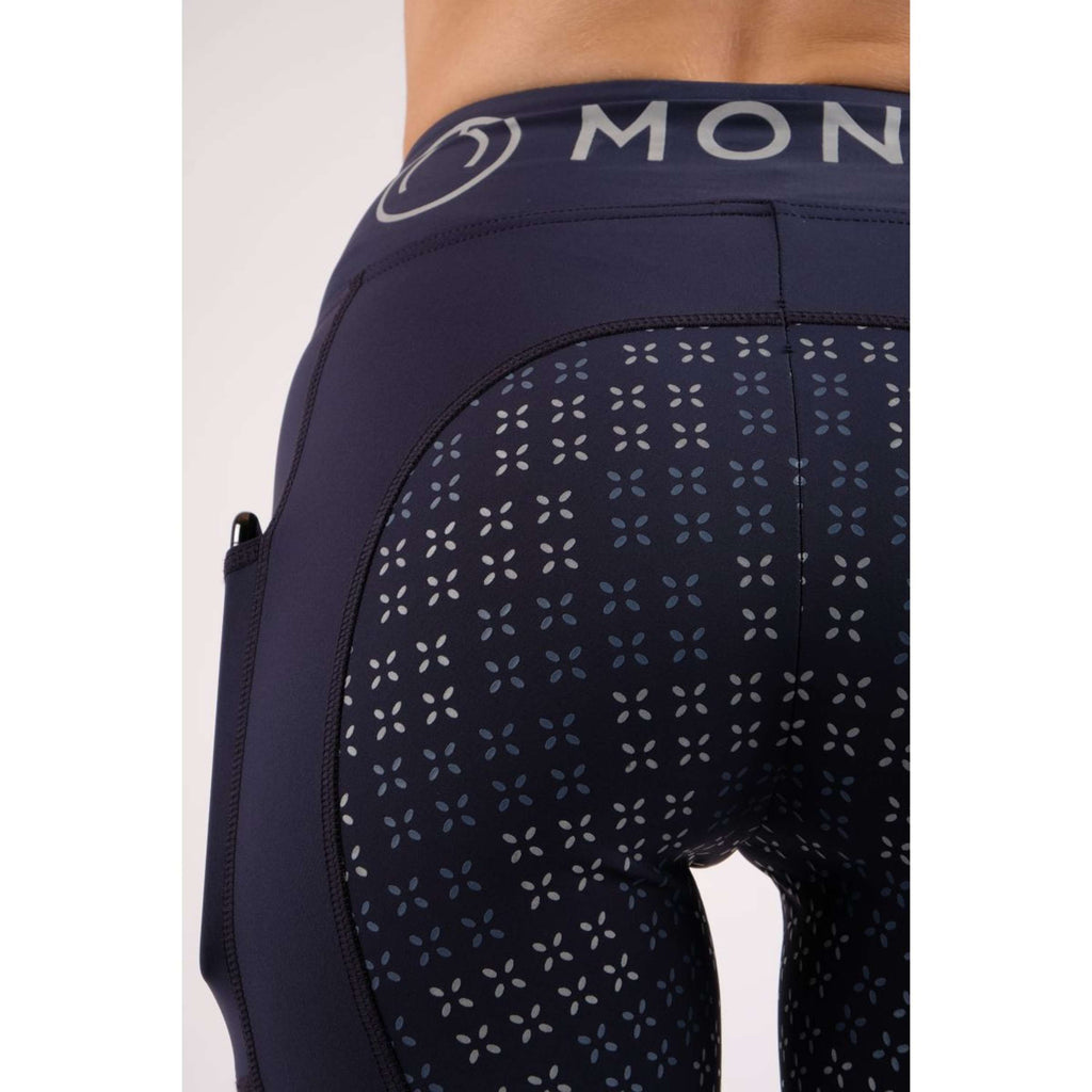 Montar Leggings da Equitazione Selena Pull On FullGrip Navy