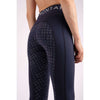 Montar Leggings da Equitazione Selena Pull On Junior FullGrip Navy