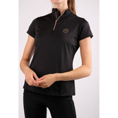 Montar Poloshirt Everly Rosegold Junior Nero