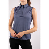 Montar Poloshirt Fiona Senza Maniche Blu oceano