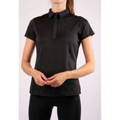 Montar Shirt Rebecca Maniche Corte Nero