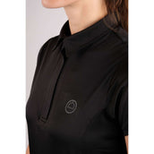 Montar Shirt Rebecca Maniche Corte Nero