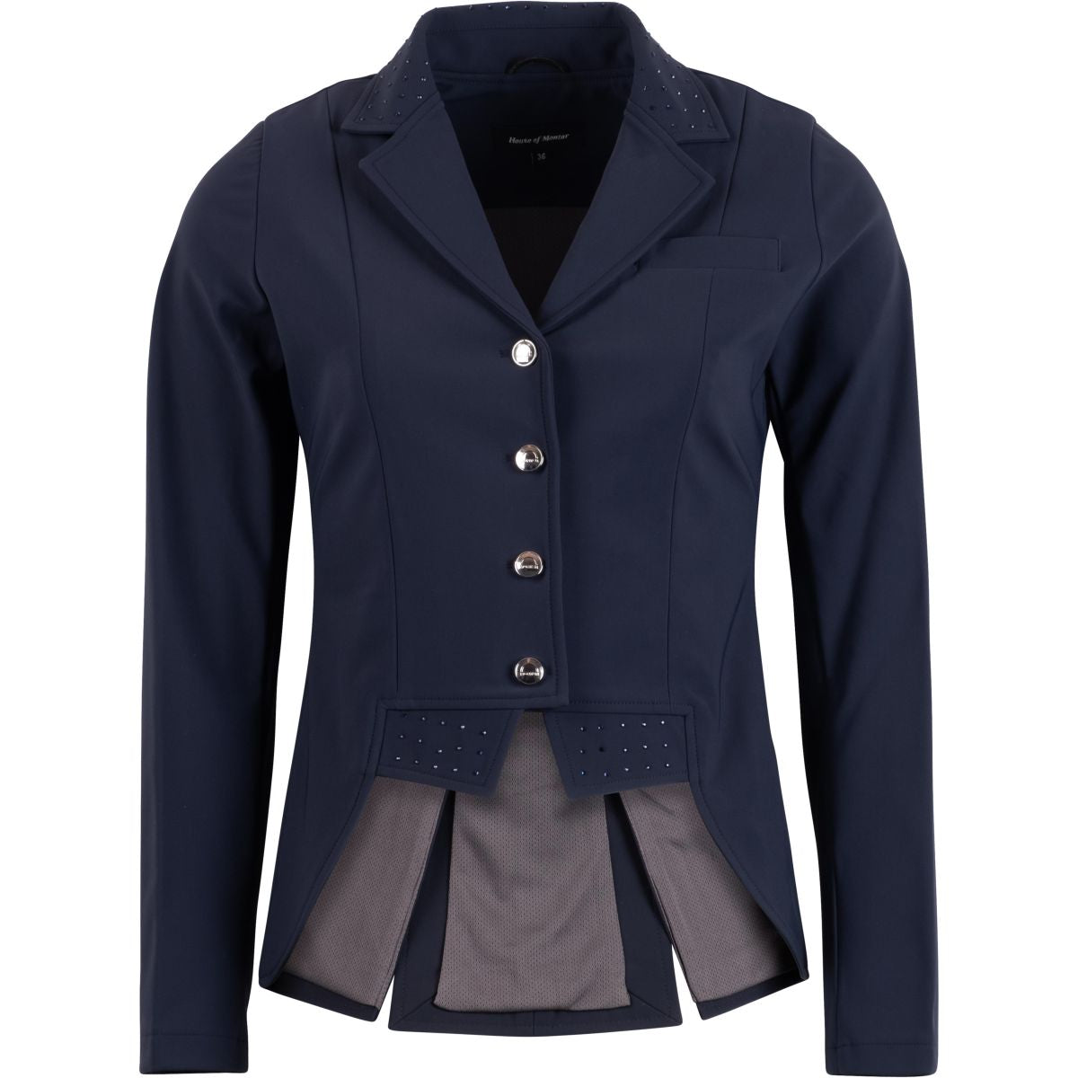 Montar Giacca da Competizione Corta Dressage Navy