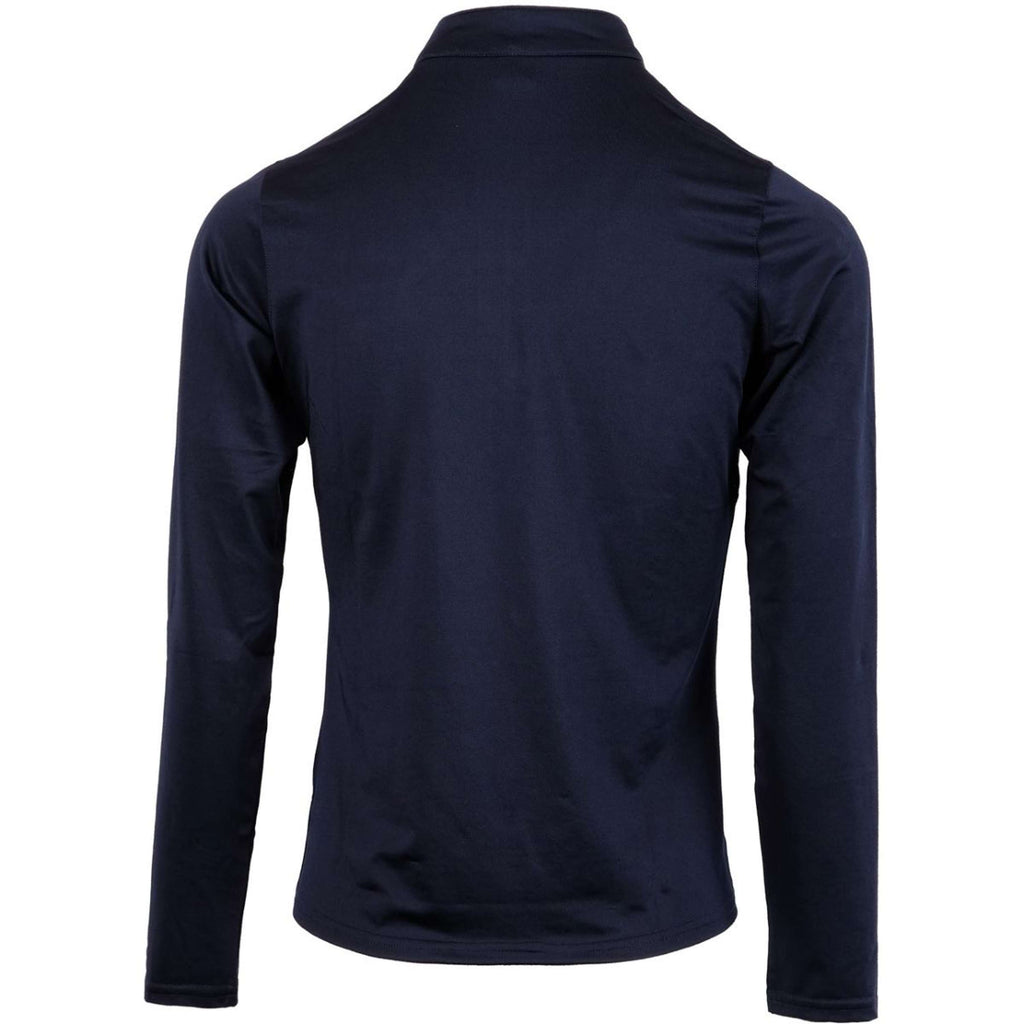 Montar Polo Everly Crystal Logo Maniche Lunghe Navy