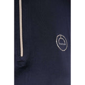 Montar Polo Everly Crystal Logo Maniche Lunghe Navy