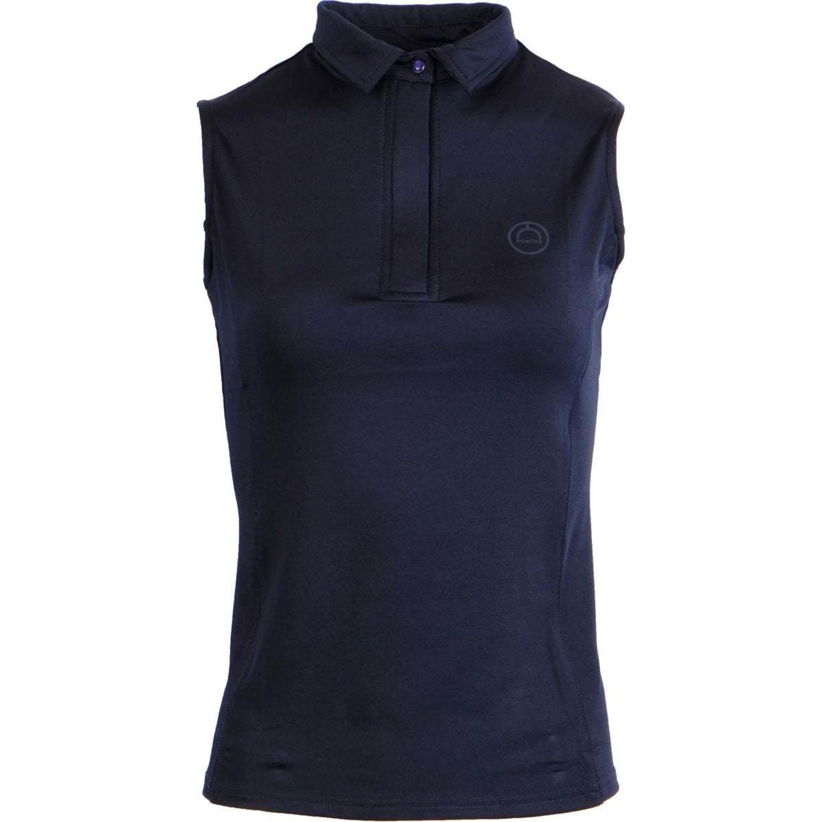 Montar Poloshirt Fiona Senza Maniche Navy