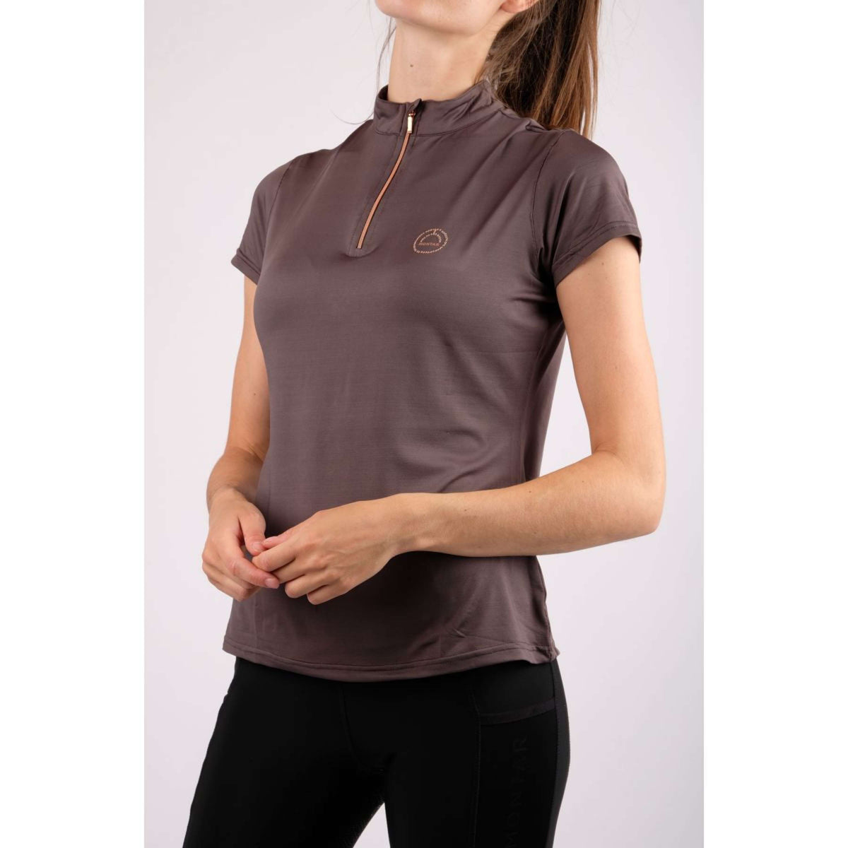 Montar Poloshirt Everly Rosegold Junior Grigio