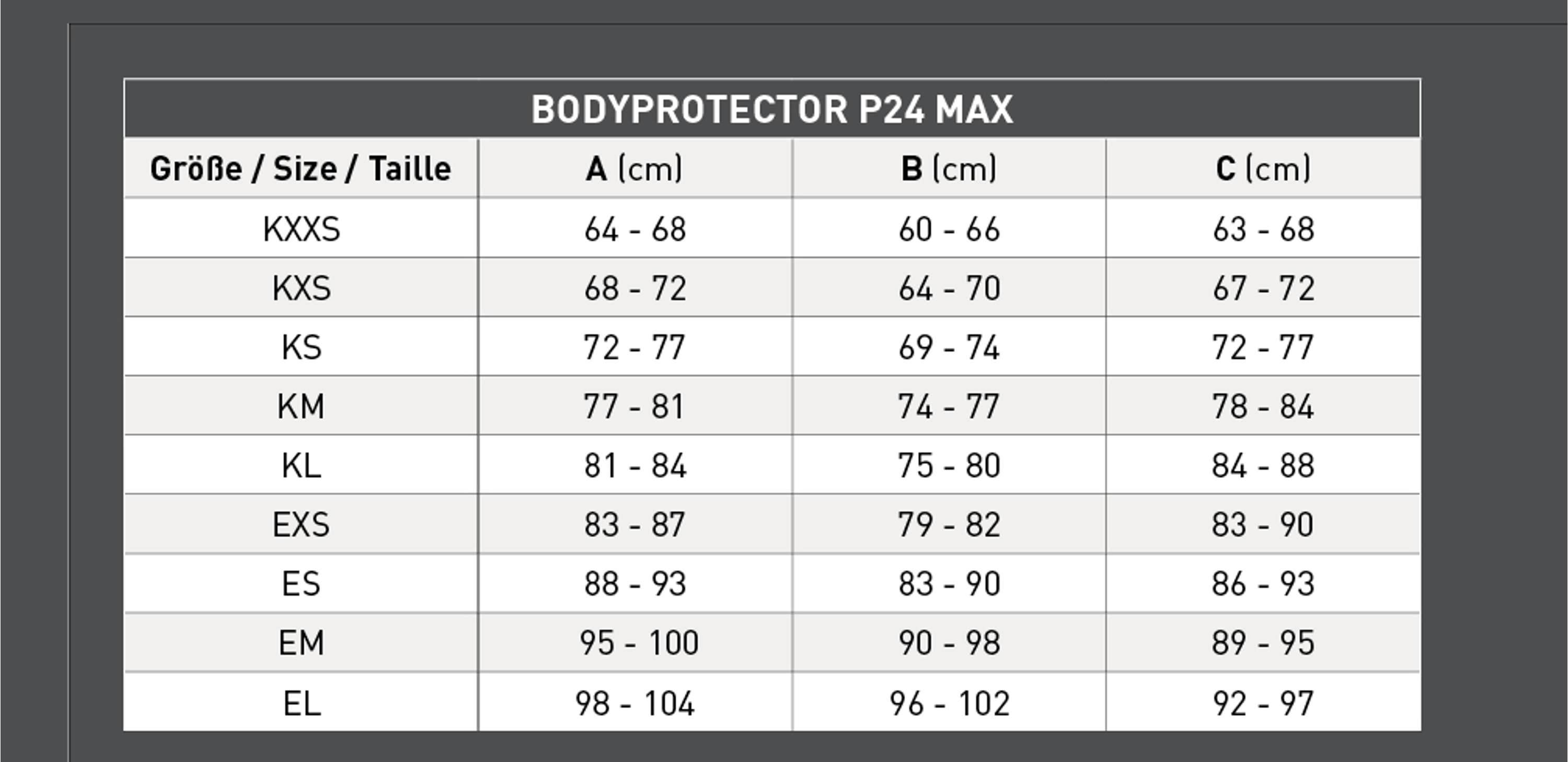 Swing Corpetto di protezione P24 Max Nero