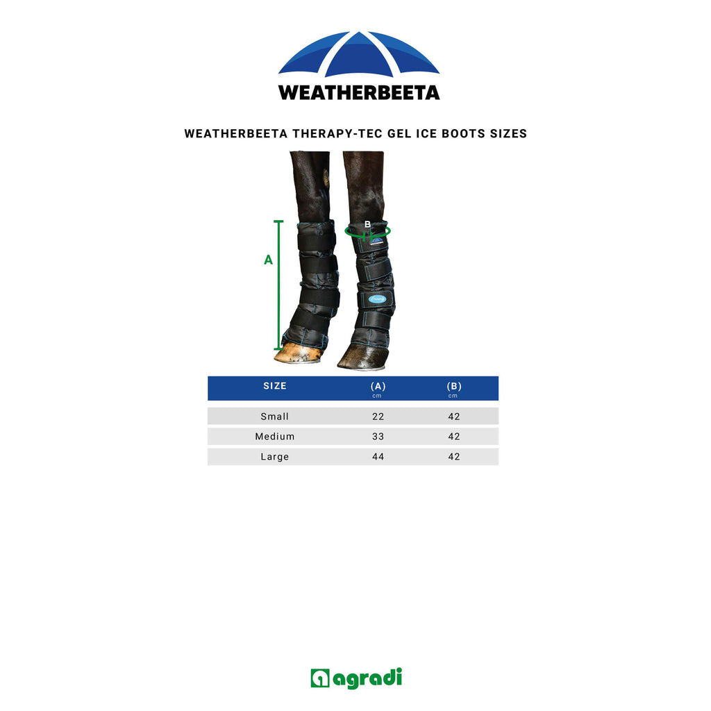 WeatherBeeta Stivali da ghiaccio Therapy-Tec II Gel Nero