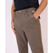 Montar Pantaloni da Equitazione ESS Gary Knee Grip Heren Mud