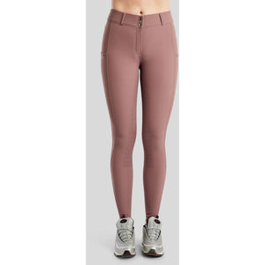 Montar Pantaloni da Equitazione Megan Full Grip Dusty Rose