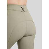 Montar Pantaloni da Equitazione Megan Full Grip Dusty Green