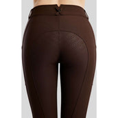 Montar Pantaloni da Equitazione Megan Full Grip Marrone