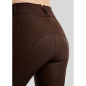 Montar Pantaloni da Equitazione Megan Full Grip Marrone