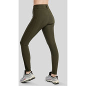 Montar Pantaloni da Equitazione Megan Full Grip Olive