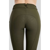Montar Pantaloni da Equitazione Megan Full Grip Olive