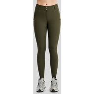 Montar Pantaloni da Equitazione Megan Full Grip Olive