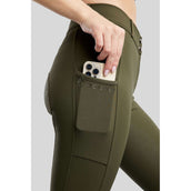 Montar Pantaloni da Equitazione Megan Full Grip Olive