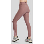 Montar Pantaloni da Equitazione MoZida Refined Full Grip Dusty Rose