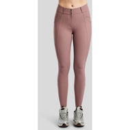 Montar Pantaloni da Equitazione MoZida Refined Full Grip Dusty Rose