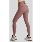 Montar Pantaloni da Equitazione MoGlenda Full Grip Dusty Rose