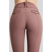 Montar Pantaloni da Equitazione MoGlenda Full Grip Dusty Rose
