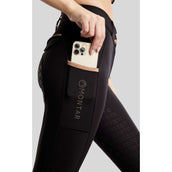 Montar Pantaloni da Equitazione MoGlenda Full Grip Nero