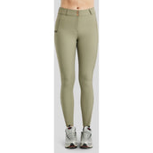 Montar Pantaloni da Equitazione MoGlenda Full Grip Dusty Green