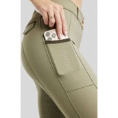 Montar Pantaloni da Equitazione MoGlenda Full Grip Dusty Green