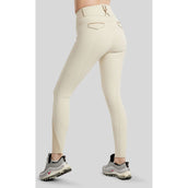 Montar Pantaloni da Equitazione MoGlenda Full Grip Warm Light grey