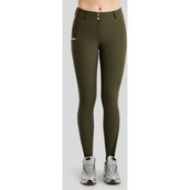Montar Pantaloni da Equitazione MoGlenda Full Grip Olive