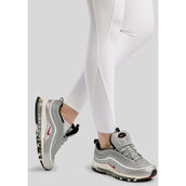 Montar Pantaloni da Equitazione MoGaia Full Grip Bianco