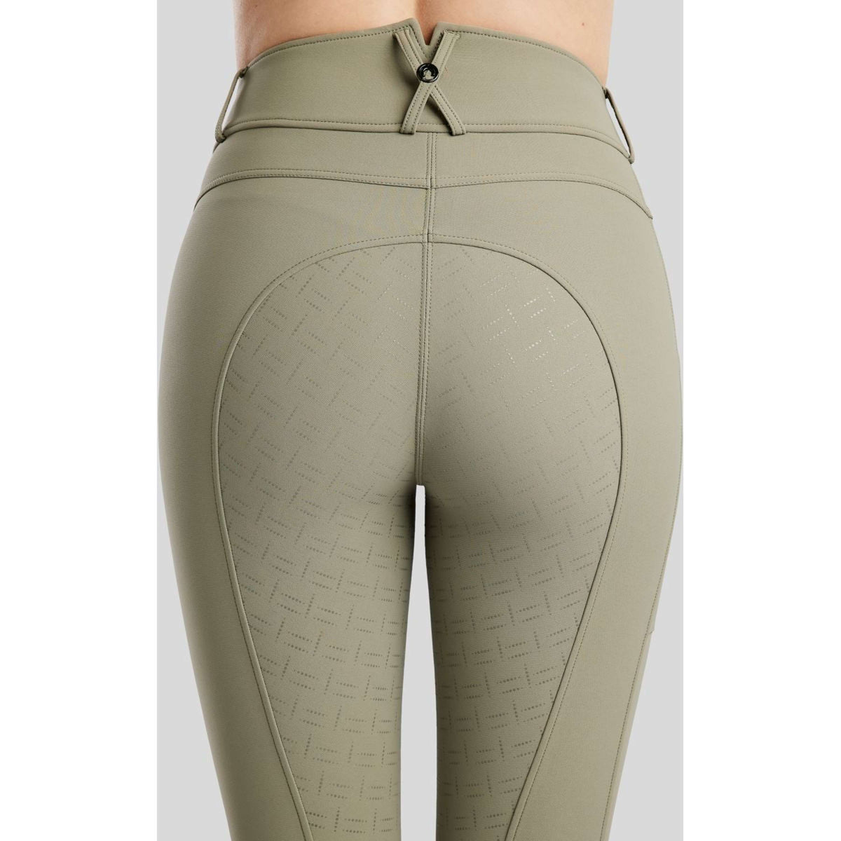 Montar Pantaloni da Equitazione MoGaia Full Grip Dusty Green