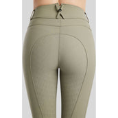 Montar Pantaloni da Equitazione MoGaia Full Grip Dusty Green
