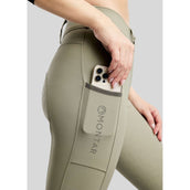Montar Pantaloni da Equitazione MoGaia Full Grip Dusty Green
