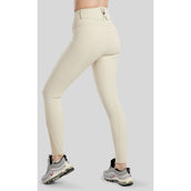 Montar Pantaloni da Equitazione MoGaia Full Grip Warm Light Grey