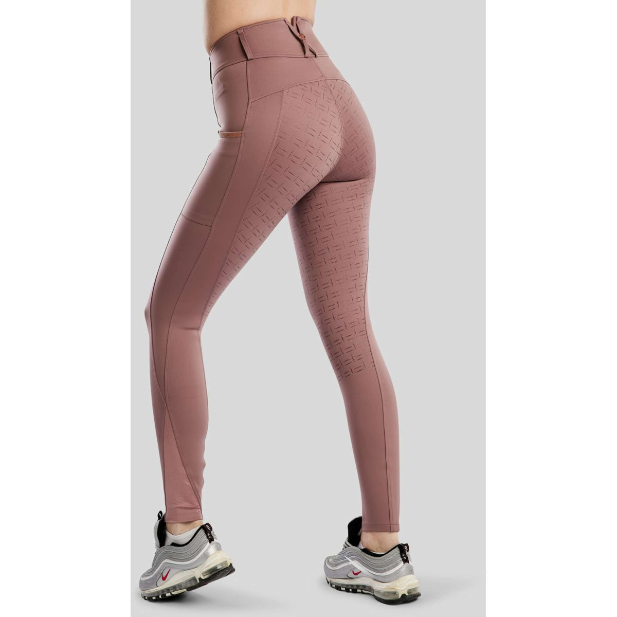 Montar Leggings da Equitazione MoGlenda Full Grip Dusty Rose