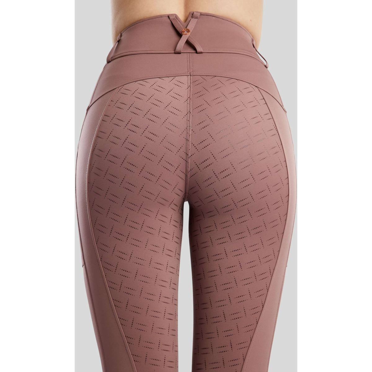 Montar Leggings da Equitazione MoGlenda Full Grip Dusty Rose