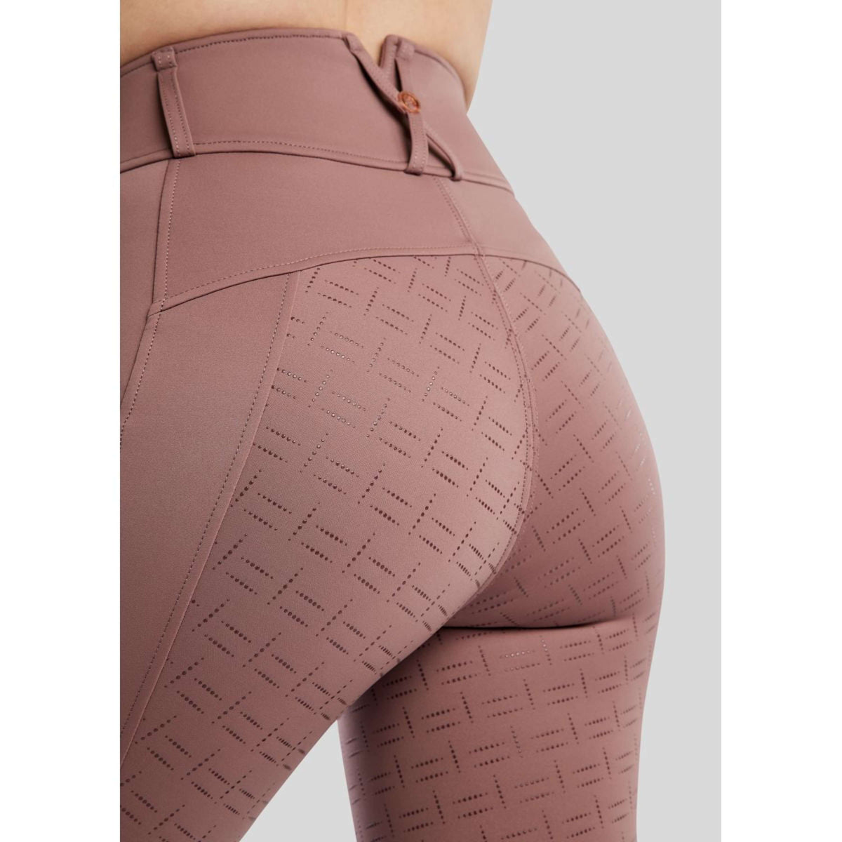 Montar Leggings da Equitazione MoGlenda Full Grip Dusty Rose